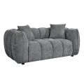 ΚΑΝΑΠΕΣ 2-ΘΕΣΙΟΣ LYKKE HM3324.01 ΓΚΡΙ ΥΦΑΣΜΑ 172x89x70Υεκ.