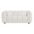 ΚΑΝΑΠΕΣ 2-ΘΕΣΙΟΣ LYKKE HM3324.02 ΕΚΡΟΥ ΥΦΑΣΜΑ 172x89x70Υεκ.