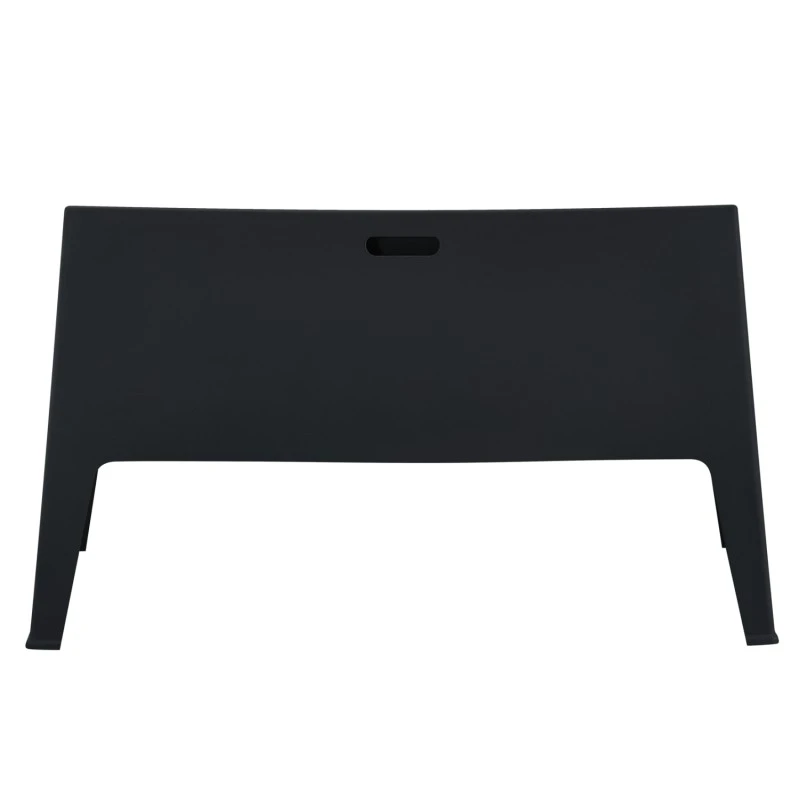 ΚΑΝΑΠΕΣ 2-ΘΕΣΙΟΣ ΠΟΛΥΠΡΟΠΥΛΕΝΙΟΥ SLEEK HM6366.02 ΧΡΩΜΑ ΜΑΥΡΟ 133x68x73Υεκ.