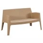 ΚΑΝΑΠΕΣ 2-ΘΕΣΙΟΣ ΠΟΛΥΠΡΟΠΥΛΕΝΙΟΥ SLEEK HM6366.03 ΧΡΩΜΑ ΚΑΠΟΥΤΣΙΝΟ 133x68x73Υεκ.
