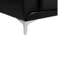 ΚΑΝΑΠΕΣ 2ΘΕΣΙΟΣ KΕΝΖΙΕ HM3121.21 ΜΕ ΜΑΥΡΟ PU 142x81x81 εκ.