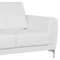 ΚΑΝΑΠΕΣ 2ΘΕΣΙΟΣ KΕΝΖΙΕ HM3121.22 ΜΕ ΛΕΥΚΟ PU 142x81x81 εκ.