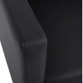 ΚΑΝΑΠΕΣ 2ΘΕΣΙΟΣ NELLIE HM3159.21 ΜΕ ΜΑΥΡΟ PU 113x71x71Υ εκ.