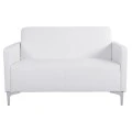 ΚΑΝΑΠΕΣ 2ΘΕΣΙΟΣ NELLIE HM3159.22 ΜΕ ΛΕΥΚΟ PU 113x71x71Υ εκ.