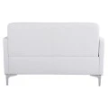 ΚΑΝΑΠΕΣ 2ΘΕΣΙΟΣ NELLIE HM3159.22 ΜΕ ΛΕΥΚΟ PU 113x71x71Υ εκ.