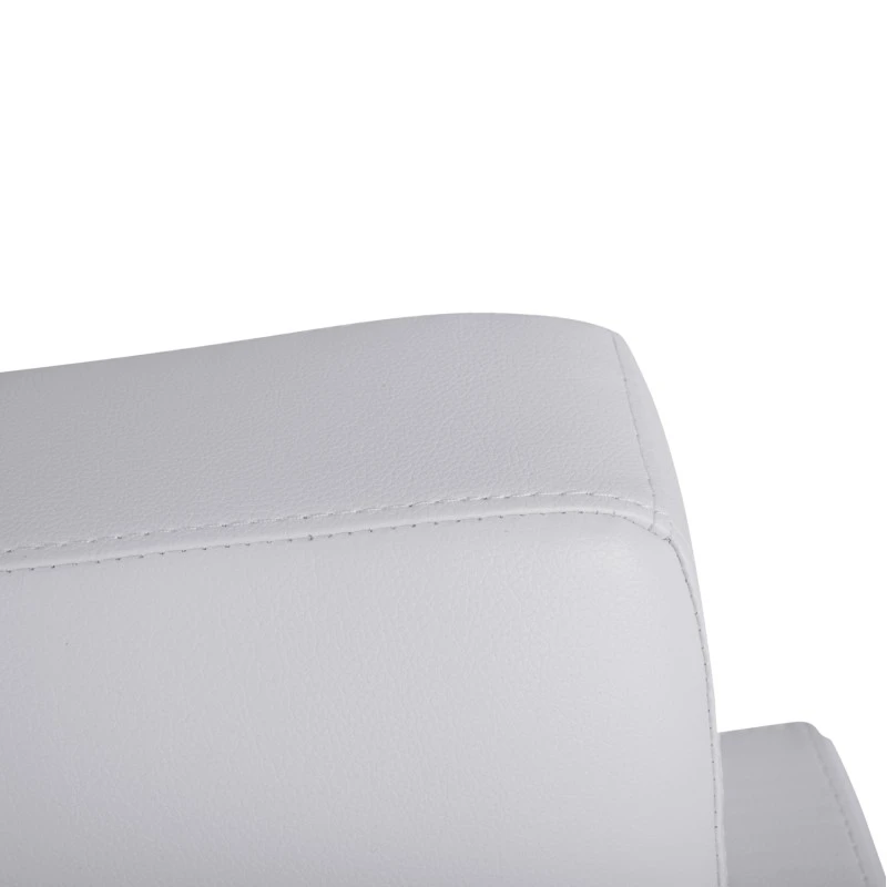 ΚΑΝΑΠΕΣ 2ΘΕΣΙΟΣ NELLIE HM3159.22 ΜΕ ΛΕΥΚΟ PU 113x71x71Υ εκ.
