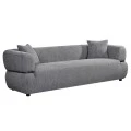ΚΑΝΑΠΕΣ 3-ΘΕΣΙΟΣ ARCTIS HM3327.01 ΓΚΡΙ ΥΦΑΣΜΑ 229x88x88Υεκ.