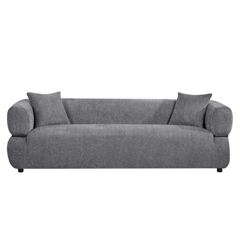 ΚΑΝΑΠΕΣ 3-ΘΕΣΙΟΣ ARCTIS HM3327.01 ΓΚΡΙ ΥΦΑΣΜΑ 229x88x88Υεκ.