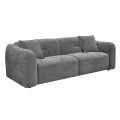 ΚΑΝΑΠΕΣ 3-ΘΕΣΙΟΣ JUNOA HM3333.01 ΓΚΡΙ ΥΦΑΣΜΑ 228x89x74Υεκ