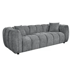 ΚΑΝΑΠΕΣ 3-ΘΕΣΙΟΣ LYKKE HM3323.01 ΓΚΡΙ ΥΦΑΣΜΑ 229x89x70Υεκ