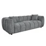 ΚΑΝΑΠΕΣ 3-ΘΕΣΙΟΣ LYKKE HM3323.01 ΓΚΡΙ ΥΦΑΣΜΑ 229x89x70Υεκ