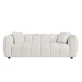 ΚΑΝΑΠΕΣ 3-ΘΕΣΙΟΣ LYKKE HM3323.02 ΕΚΡΟΥ ΥΦΑΣΜΑ 229x89x70Υεκ