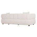 ΚΑΝΑΠΕΣ 3-ΘΕΣΙΟΣ NORIKA HM3331.02 ΕΚΡΟΥ ΥΦΑΣΜΑ 220x88x85Υεκ.