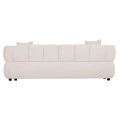 ΚΑΝΑΠΕΣ 3-ΘΕΣΙΟΣ NORIKA HM3331.02 ΕΚΡΟΥ ΥΦΑΣΜΑ 220x88x85Υεκ.