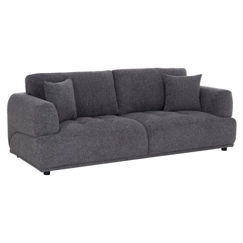ΚΑΝΑΠΕΣ 3-ΘΕΣΙΟΣ STRUCTO HM3329.01 ΓΚΡΙ ΥΦΑΣΜΑ 227x94x88Υεκ.