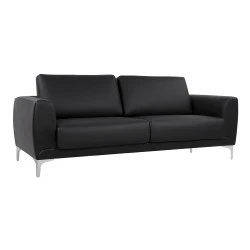 ΚΑΝΑΠΕΣ 3ΘΕΣΙΟΣ KENZIE HM3121.31 ΜΕ ΜΑΥΡΟ PU 190x81x81 εκ. ΚΑΝΑΠΕΣ 3ΘΕΣΙΟΣ KENZIE HM3121.31 ΜΕ ΜΑΥΡΟ PU 190x81x81 εκ.