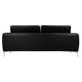 ΚΑΝΑΠΕΣ 3ΘΕΣΙΟΣ KENZIE HM3121.31 ΜΕ ΜΑΥΡΟ PU 190x81x81 εκ.
