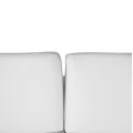 ΚΑΝΑΠΕΣ 3ΘΕΣΙΟΣ KENZIE HM3121.32 ΜΕ ΛΕΥΚΟ PU 190x81x81 εκ.
