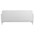 ΚΑΝΑΠΕΣ 3ΘΕΣΙΟΣ NELLIE HM3159.32 ΜΕ ΛΕΥΚΟ PU 163x71x71Υ εκ.