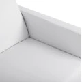 ΚΑΝΑΠΕΣ 3ΘΕΣΙΟΣ NELLIE HM3159.32 ΜΕ ΛΕΥΚΟ PU 163x71x71Υ εκ.
