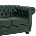 ΚΑΝΑΠΕΣ 3ΘΕΣΙΟΣ T.CHESTERFIELD HM3009.08 ΤΕΧΝΟΔΕΡΜΑ ΚΥΠΑΡΙΣΣΙ 208x90x73 εκ.