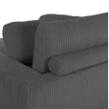 ΚΑΝΑΠΕΣ ΔΕΞΙΑ ΓΩΝΙΑ CRANFIELD HM3287.01R ΓΚΡΙ ΡΙΓΕ ΥΦΑΣΜΑ 315x167(γωνία)x67Υεκ.