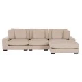 ΚΑΝΑΠΕΣ ΔΕΞΙΑ ΓΩΝΙΑ CRANFIELD HM3287.02R ΜΠΕΖ ΡΙΓΕ ΥΦΑΣΜΑ 315x167(γωνία)x67Υεκ.