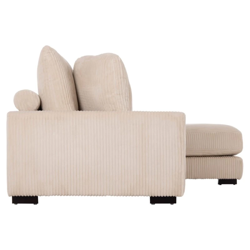 ΚΑΝΑΠΕΣ ΔΕΞΙΑ ΓΩΝΙΑ CRANFIELD HM3287.02R ΜΠΕΖ ΡΙΓΕ ΥΦΑΣΜΑ 315x167(γωνία)x67Υεκ.