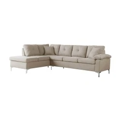 ΚΑΝΑΠΕΣ ΓΩΝΙΑ ΑΡΙΣΤΕΡΗ ZAILA HM3086L ΥΦΑΣΜΑ ΜΠΕΖ 260x195x95Υεκ. ΚΑΝΑΠΕΣ ΓΩΝΙΑ ΑΡΙΣΤΕΡΗ ZAILA HM3086L ΥΦΑΣΜΑ ΜΠΕΖ 260x195x95Υεκ.