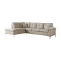 ΚΑΝΑΠΕΣ ΓΩΝΙΑ ΑΡΙΣΤΕΡΗ ZAILA HM3086L ΥΦΑΣΜΑ ΜΠΕΖ 260x195x95Υεκ.