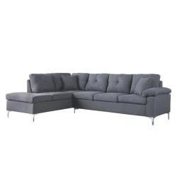 ΚΑΝΑΠΕΣ ΓΩΝΙΑ ΑΡΙΣΤΕΡΗ ZAILA HM3087L ΥΦΑΣΜΑ ΓΚΡΙ 282x197x90Υ εκ. ΚΑΝΑΠΕΣ ΓΩΝΙΑ ΑΡΙΣΤΕΡΗ ZAILA HM3087L ΥΦΑΣΜΑ ΓΚΡΙ 282x197x90Υ εκ.