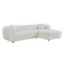 ΚΑΝΑΠΕΣ ΓΩΝΙΑ (ΔΕΞΙΑ) LYKKE HM3326.02R ΕΚΡΟΥ ΥΦΑΣΜΑ 280x89-165(η γωνία)x70Υεκ
