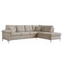 ΚΑΝΑΠΕΣ ΓΩΝΙΑ ΔΕΞΙΑ ZAILA HM3086R ΥΦΑΣΜΑ ΜΠΕΖ 260x195x95Υεκ.