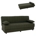 ΚΑΝΑΠΕΣ ΚΡΕΒΑΤΙ ANDRI ΤΡΙΘΕΣΙΟΣ DARK OLIVE HM3239.05 180x72x77 εκ.