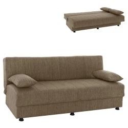 ΚΑΝΑΠΕΣ ΚΡΕΒΑΤΙ ANDRI ΤΡΙΘΕΣΙΟΣ ΚΑΦΕ HM3239.02 180x72x77Υ εκ.