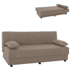 ΚΑΝΑΠΕΣ ΚΡΕΒΑΤΙ ANDRI ΤΡΙΘΕΣΙΟΣ ΜΠΕΖ HM3239.04 180x83x74Υ εκ.