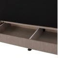 ΚΑΝΑΠΕΣ ΚΡΕΒΑΤΙ ANDRI ΤΡΙΘΕΣΙΟΣ ΜΠΕΖ HM3239.04 180x72x77 εκ.