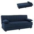 ΚΑΝΑΠΕΣ ΚΡΕΒΑΤΙ ANDRI ΤΡΙΘΕΣΙΟΣ ΜΠΛΕ HM3239.07 180x83x74Y εκ.