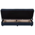 ΚΑΝΑΠΕΣ ΚΡΕΒΑΤΙ ANDRI ΤΡΙΘΕΣΙΟΣ ΜΠΛΕ HM3239.07 180x83x74Y εκ.