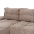 ΚΑΝΑΠΕΣ ΚΡΕΒΑΤΙ ΑΡΙΣΤΕΡΗ ΓΩΝΙΑ COMFYRA HM3336.03L ΜΠΕΖ ΥΦΑΣΜΑ 268x180x83Υεκ