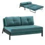 ΚΑΝΑΠΕΣ ΚΡΕΒΑΤΙ CONSTANCE HM3079.15 ΒΕΛΟΥΔΟ MENTA 2½ ΘΕΣΙΟΣ 151x92x66Υεκ.