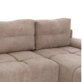 ΚΑΝΑΠΕΣ ΚΡΕΒΑΤΙ ΔΕΞΙΑ ΓΩΝΙΑ COMFYRA HM3336.03R ΜΠΕΖ ΥΦΑΣΜΑ 270x181x75Υεκ