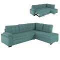 ΚΑΝΑΠΕΣ ΚΡΕΒΑΤΙ JADE HM3144.04R ΔΕΞΙΑ ΓΩΝΙΑ ΒΕΡΑΜΑΝ ΒΕΛΟΥΔΟ 250x80-180x73-88Υεκ.
