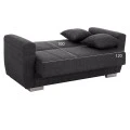 ΚΑΝΑΠΕΣ ΚΡΕΒΑΤΙ POLYA ΔΙΘΕΣΙΟΣ ΓΚΡΙ HM3241.03 153x87x77Υεκ.