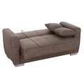 ΚΑΝΑΠΕΣ ΚΡΕΒΑΤΙ POLYA ΔΙΘΕΣΙΟΣ ΚΑΦΕ HM3241.02 150x84x88 εκ.