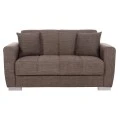 ΚΑΝΑΠΕΣ ΚΡΕΒΑΤΙ POLYA ΔΙΘΕΣΙΟΣ ΚΑΦΕ HM3241.02 150x84x88 εκ.
