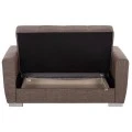 ΚΑΝΑΠΕΣ ΚΡΕΒΑΤΙ POLYA ΔΙΘΕΣΙΟΣ ΚΑΦΕ HM3241.02 150x84x88 εκ.