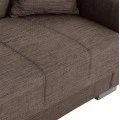 ΚΑΝΑΠΕΣ ΚΡΕΒΑΤΙ POLYA ΔΙΘΕΣΙΟΣ ΚΑΦΕ HM3241.02 150x84x88 εκ.