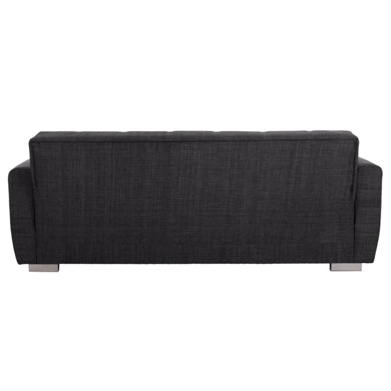 ΚΑΝΑΠΕΣ ΚΡΕΒΑΤΙ POLYA ΤΡΙΘΕΣΙΟΣ HM3240.03 ΓΚΡΙ 215x85x76Υ εκ.