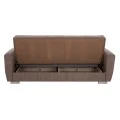 ΚΑΝΑΠΕΣ ΚΡΕΒΑΤΙ POLYA ΤΡΙΘΕΣΙΟΣ ΚΑΦΕ HM3240.02 215x80x77 εκ.